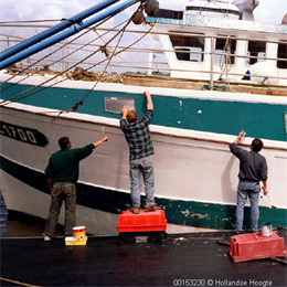 Boot behandelen